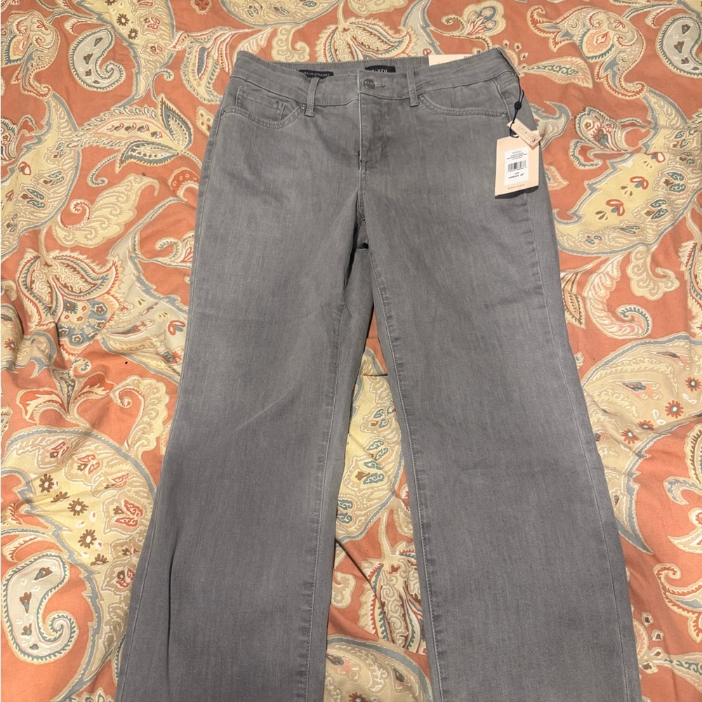 NYDJ Light Gray Denim Jeans